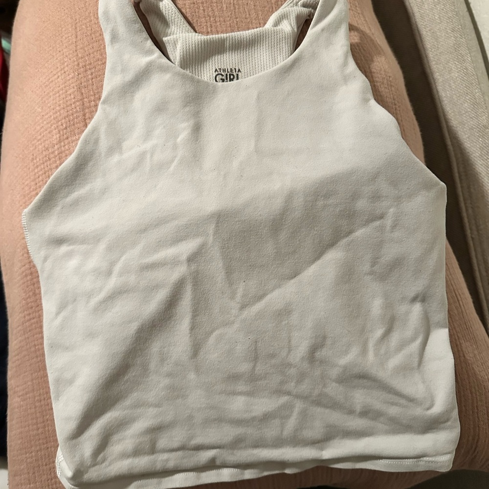 Athleta Girl’s Classic White Tank Top